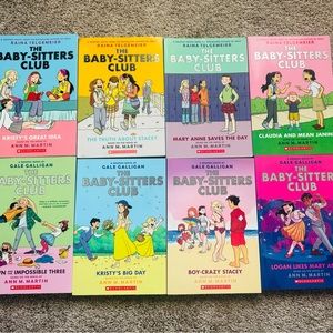 The Baby-Sitters Club Graphic Novels, 1 thru 8 by Gale Galligan